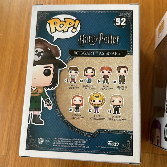 Funko POP | BNIB Lot of 3 Harry Potter Snape Boggart Tonks Sorting Hat Exclusive - Picture 9 of 11